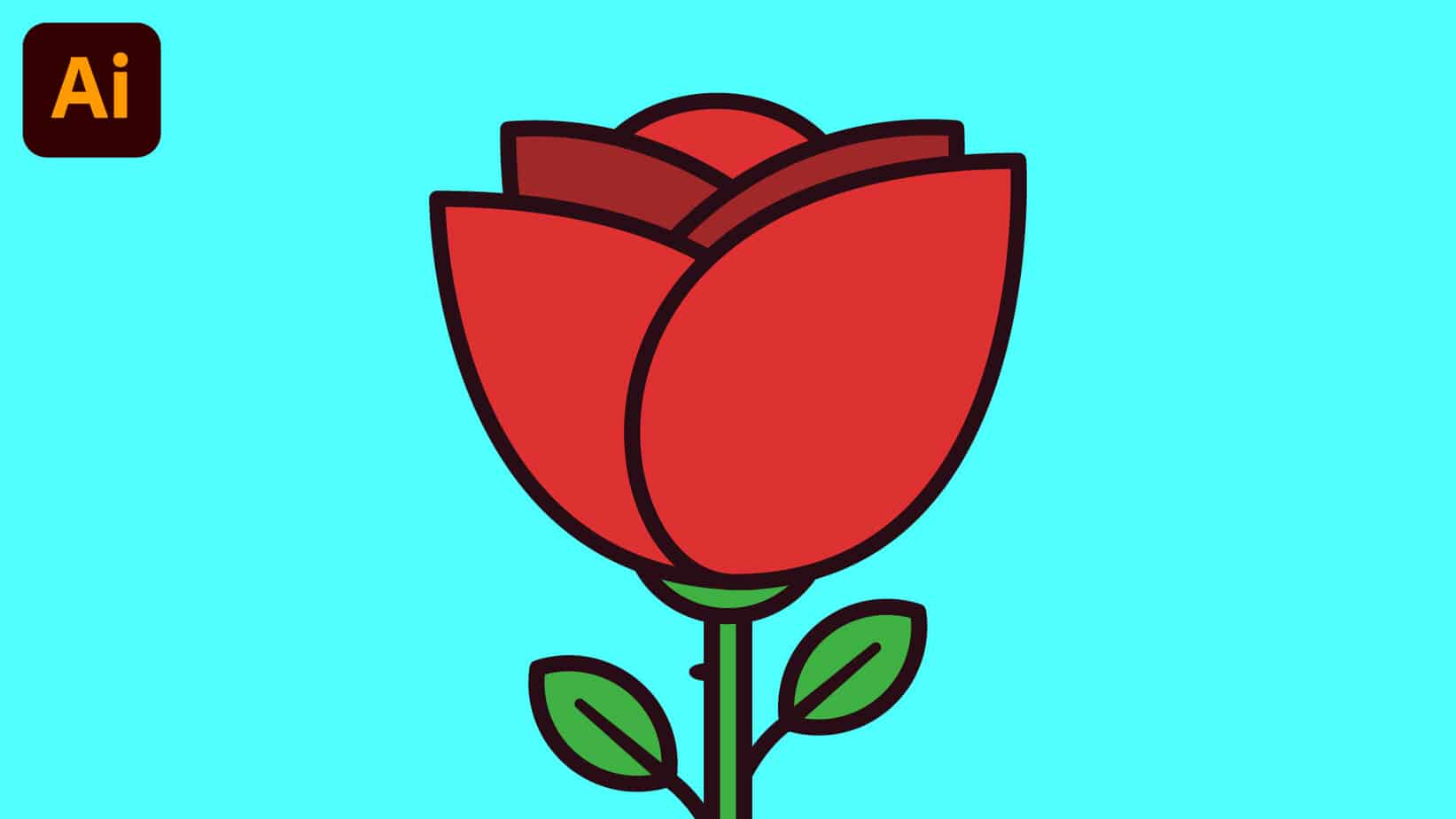 How to Draw a Rose in Illustrator